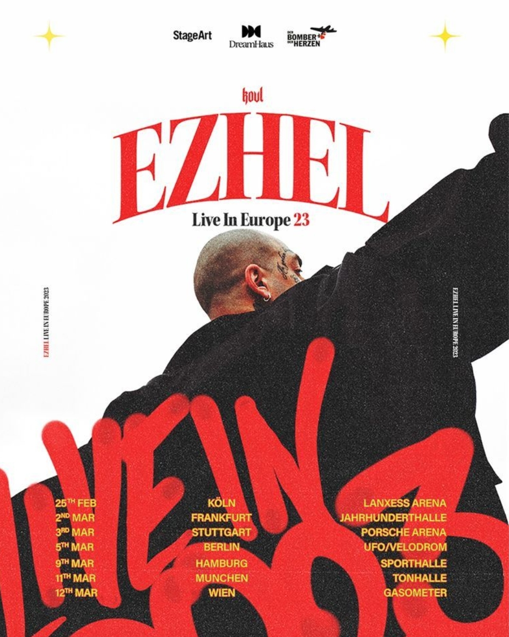Billets Ezhel - Live In Europe 23 (Porsche-Arena - Stuttgart)