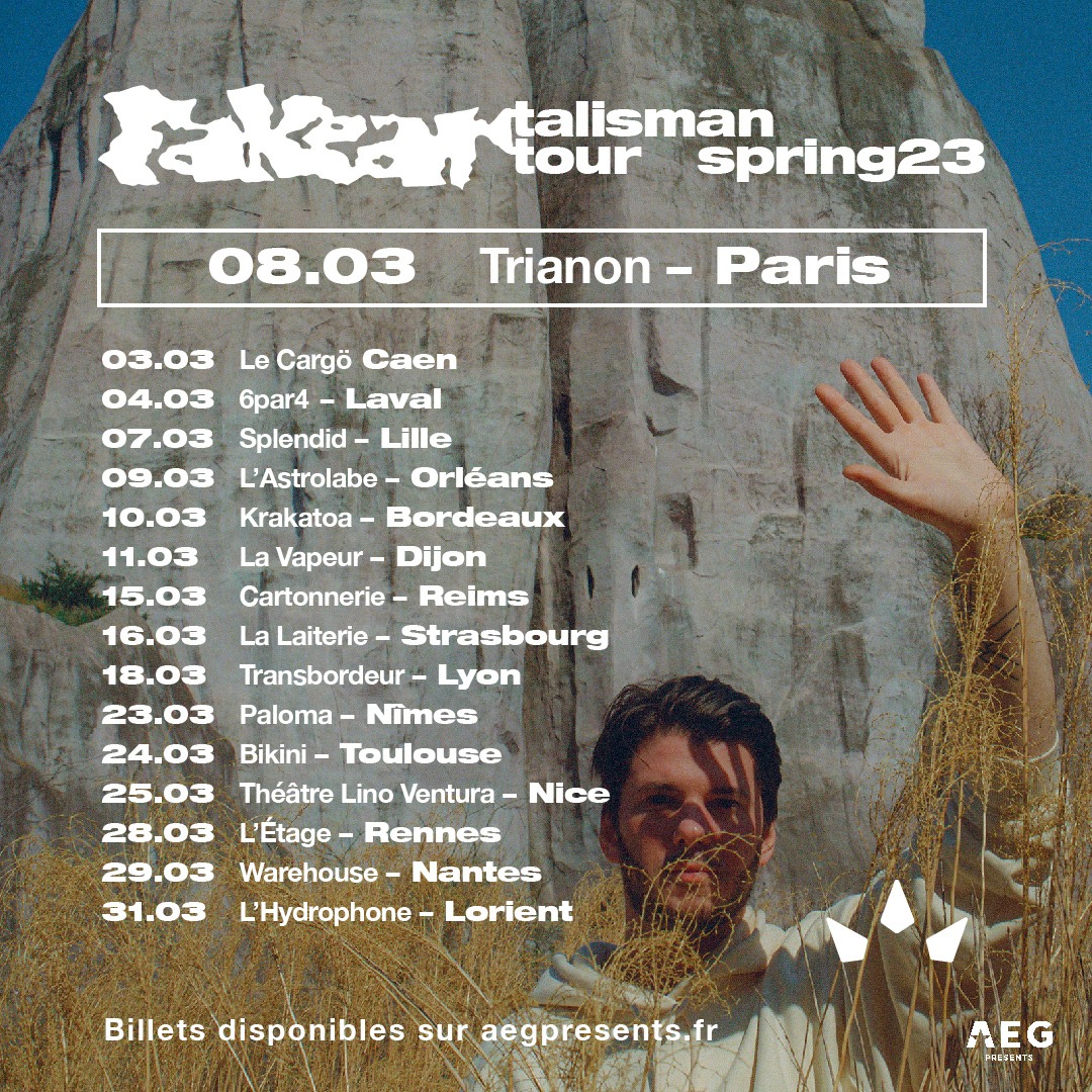 Billets Fakear Talisman Tour (La Vapeur - Dijon)