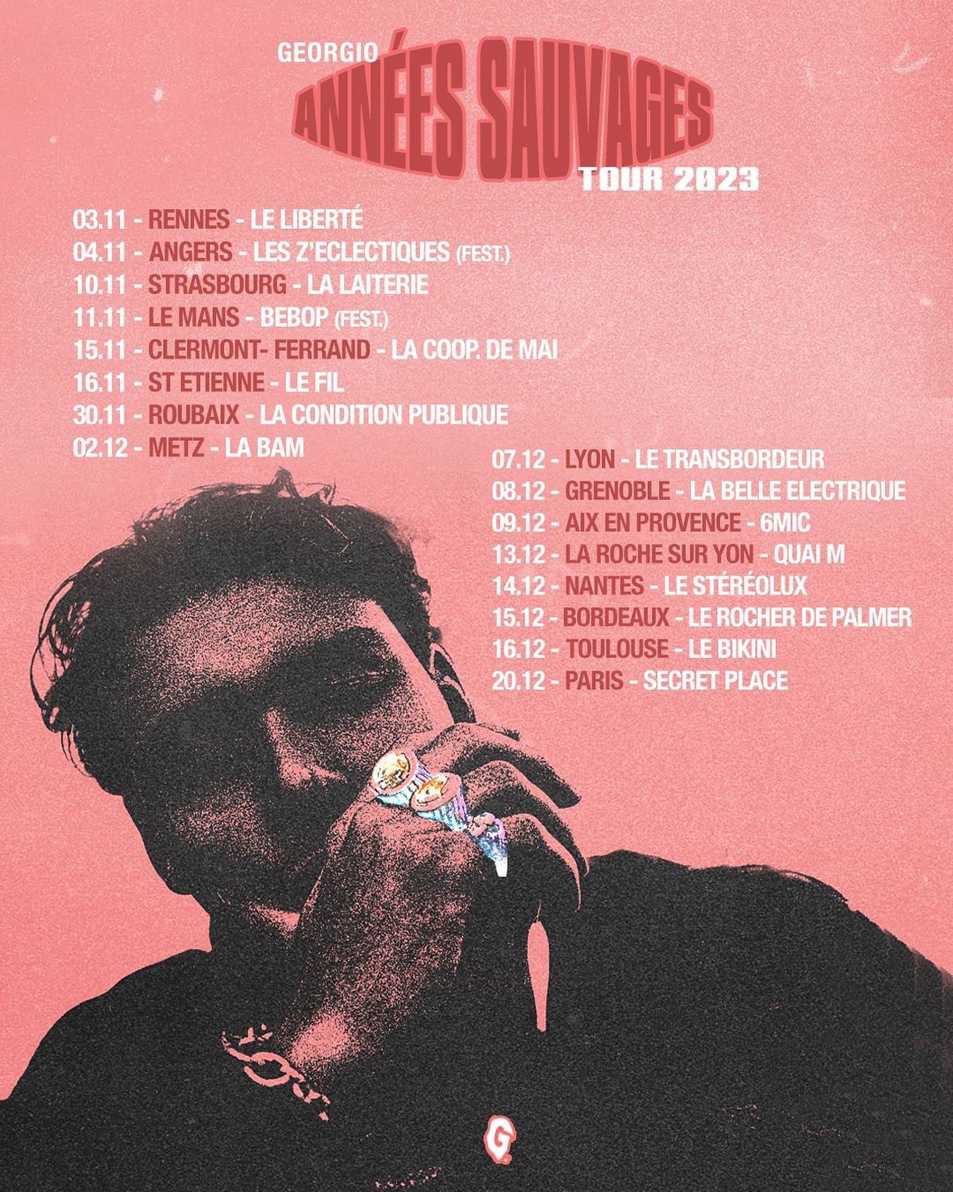 Georgio in der Rocher de Palmer Tickets