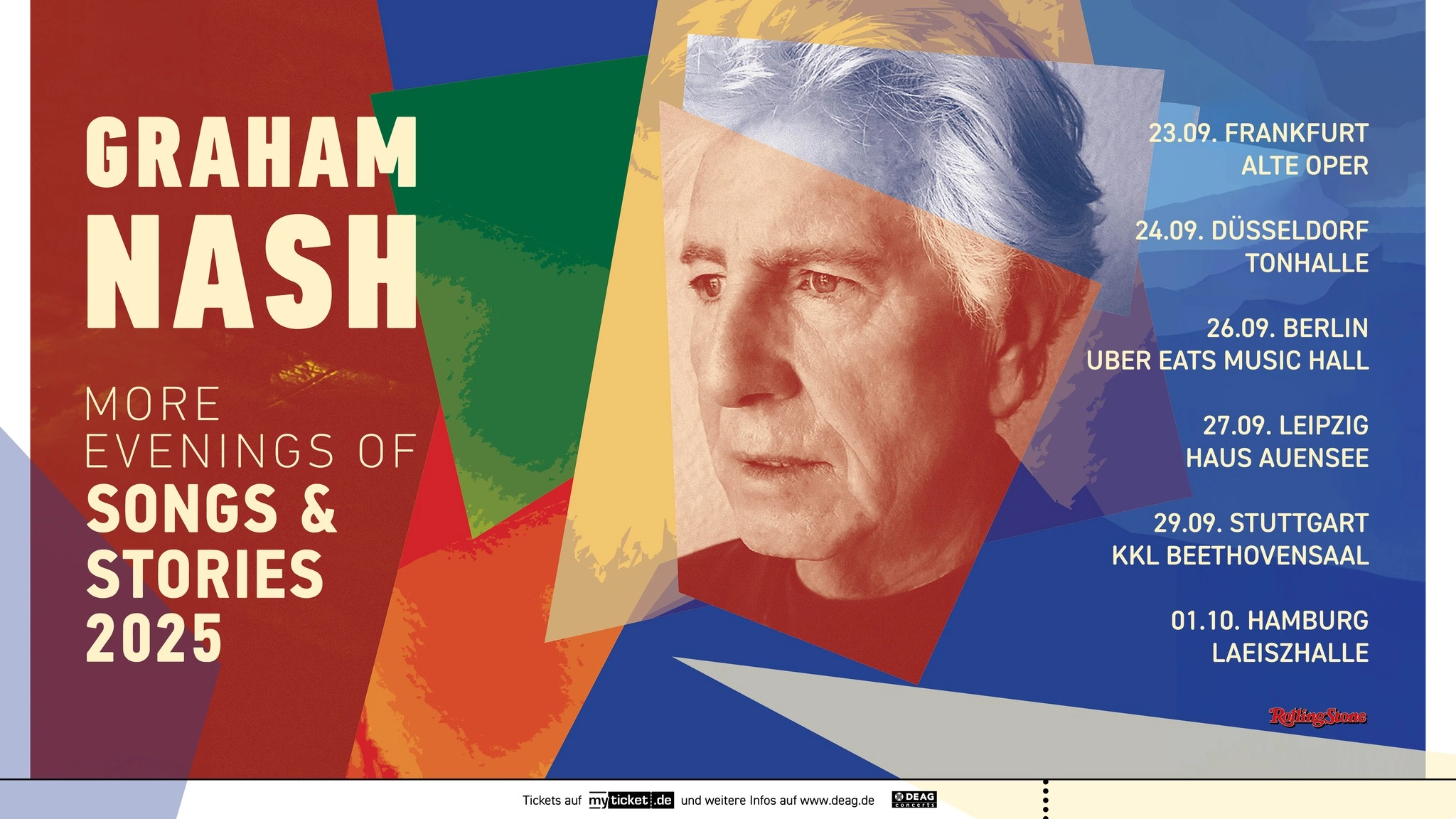 Billets Graham Nash (Laeiszhalle Hamburg - Hambourg)