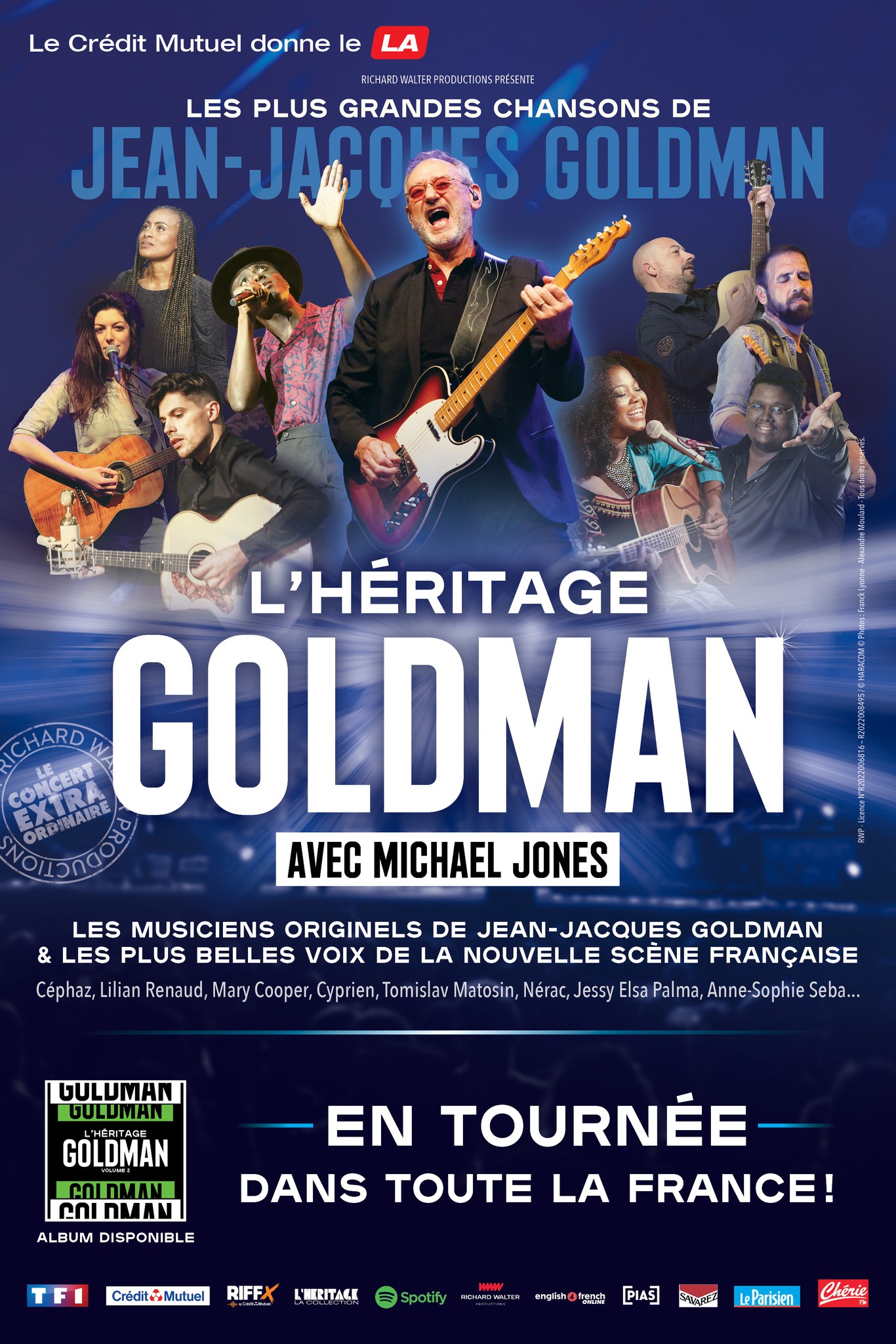 Billets Heritage Goldman (Palais des Sports - Dome de Paris - Paris)
