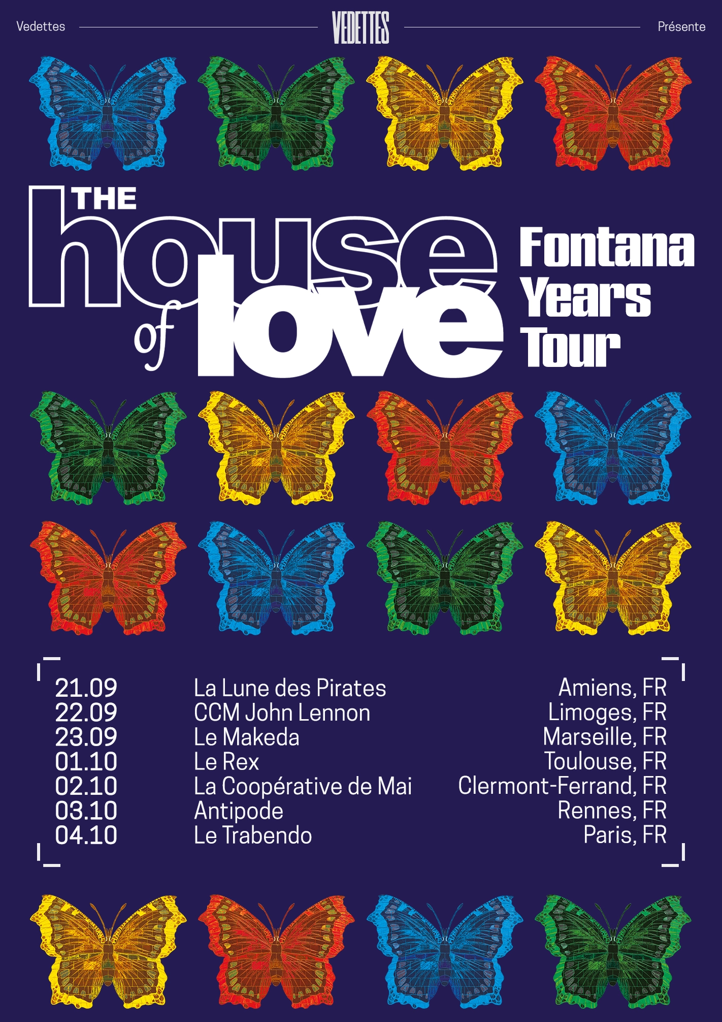 The House Of Love in der La Cooperative de Mai Tickets