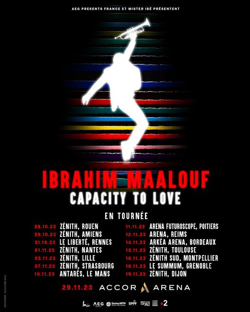 Billets Ibrahim Maalouf Capacity To Love (Le Liberte - Rennes)