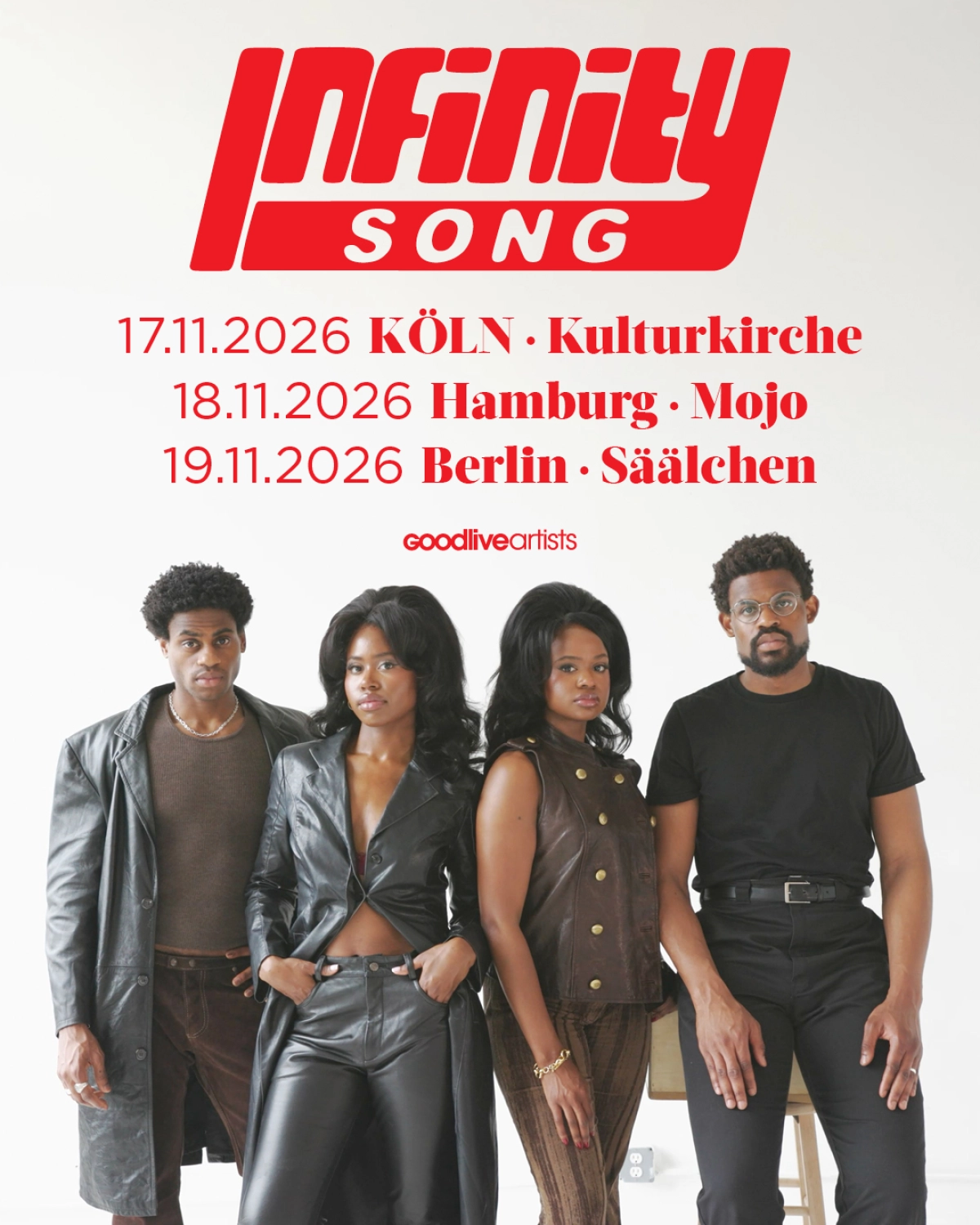 Billets Infinity Song (Mojo Club - Hambourg)