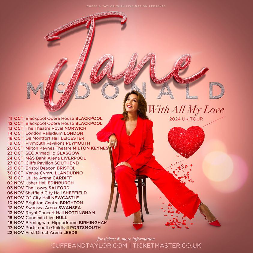 Jane McDonald at First Direct Arena Tickets