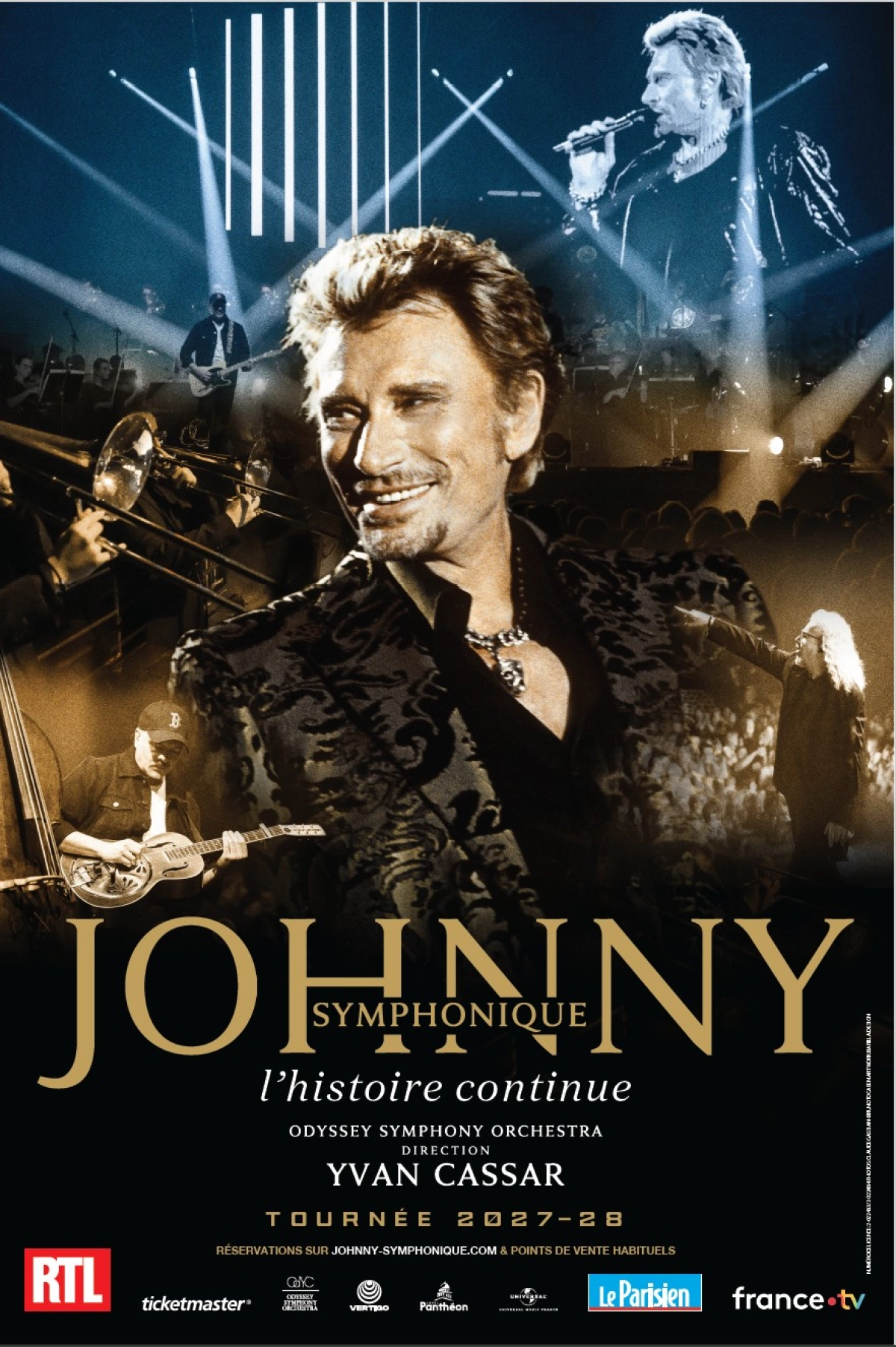 Johnny Symphonique Tour at Zenith Lille Tickets