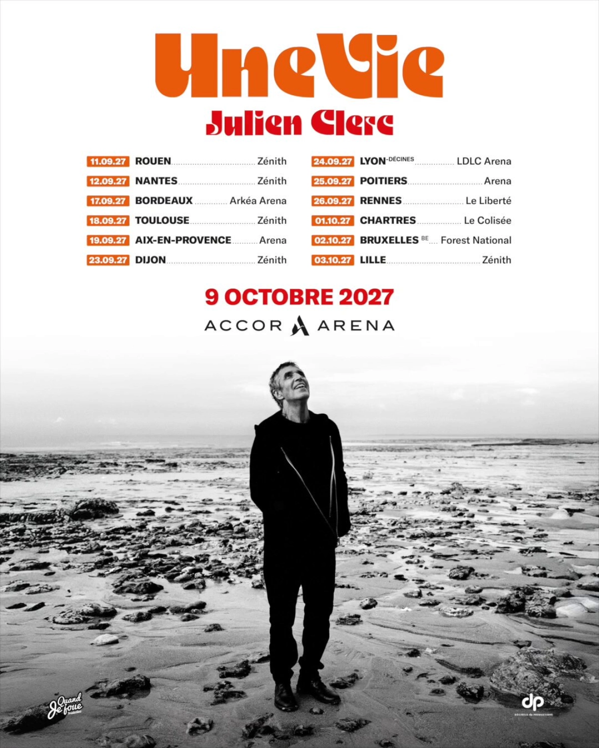 Billets Julien Clerc (Le Liberte - Rennes)