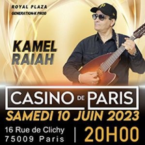 Billets Kamel Raiah (Casino de Paris - Paris)