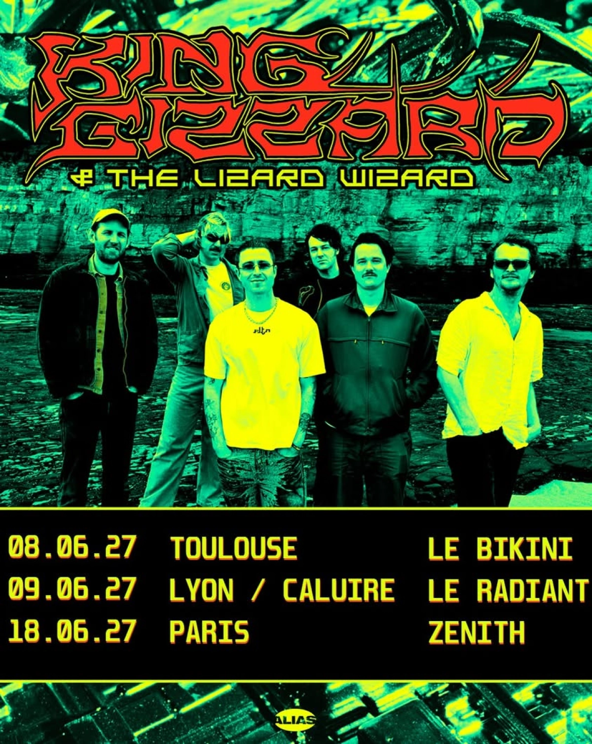 King Gizzard and The Lizard Wizard al Le Bikini Tickets
