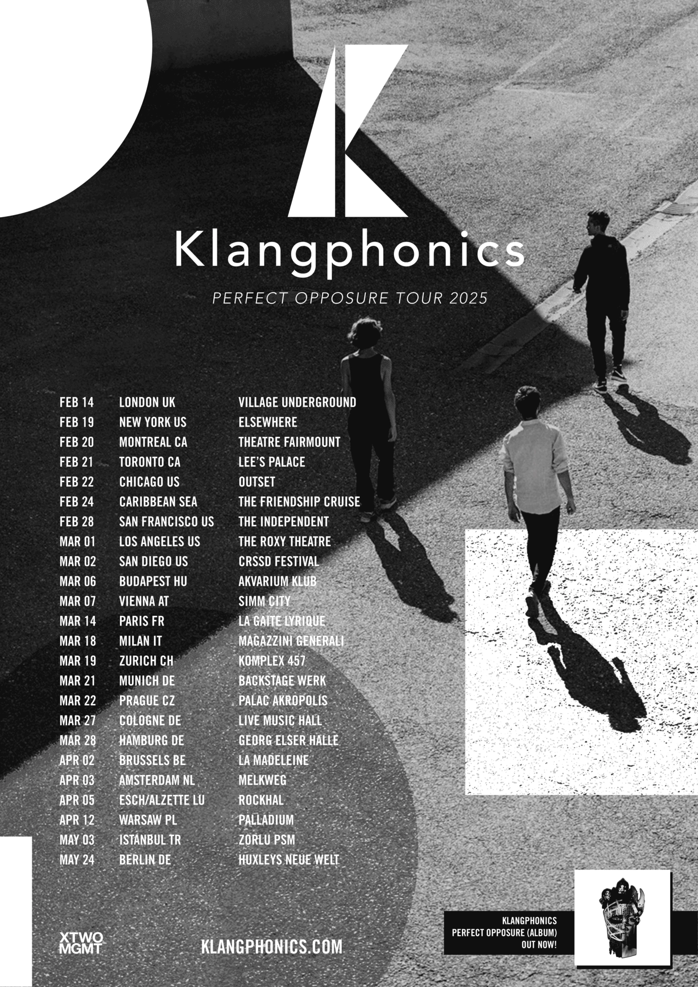 Billets Klangphonics (X-Tra - Zurich)