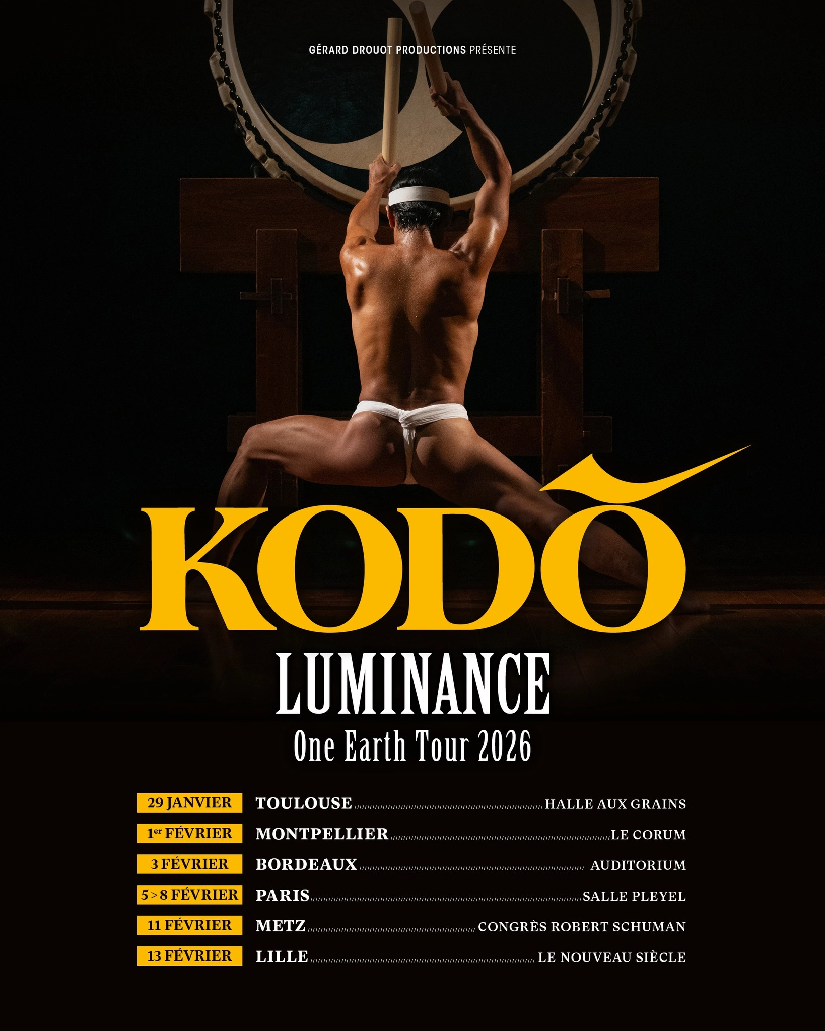 Billets Kodo (Corum - Montpellier)