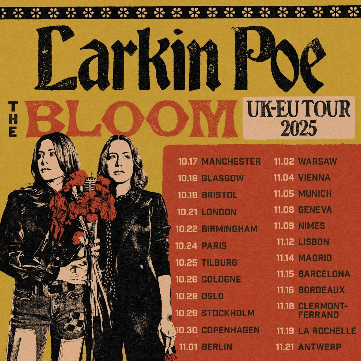 Larkin Poe en 013 Tickets