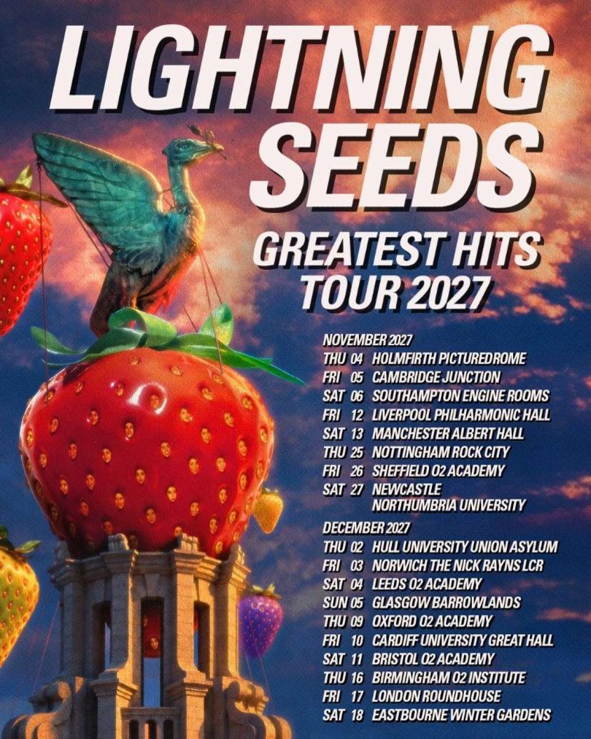 Lightning Seeds at O2 Academy Bristol Tickets