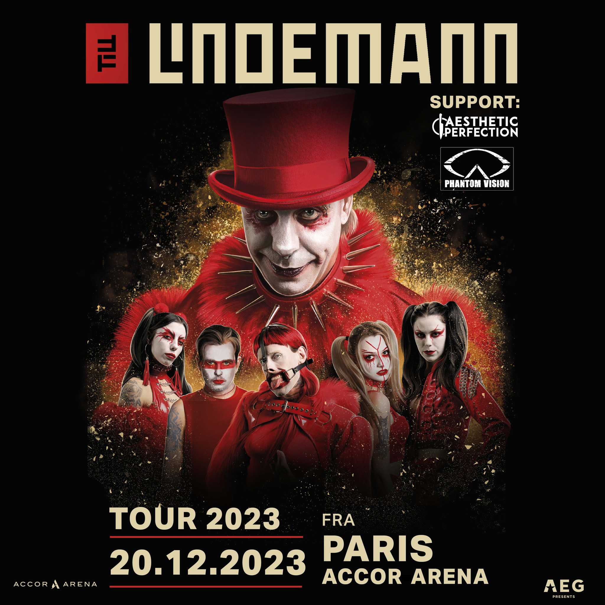 Billets Till Lindemann (Accor Arena - Paris)
