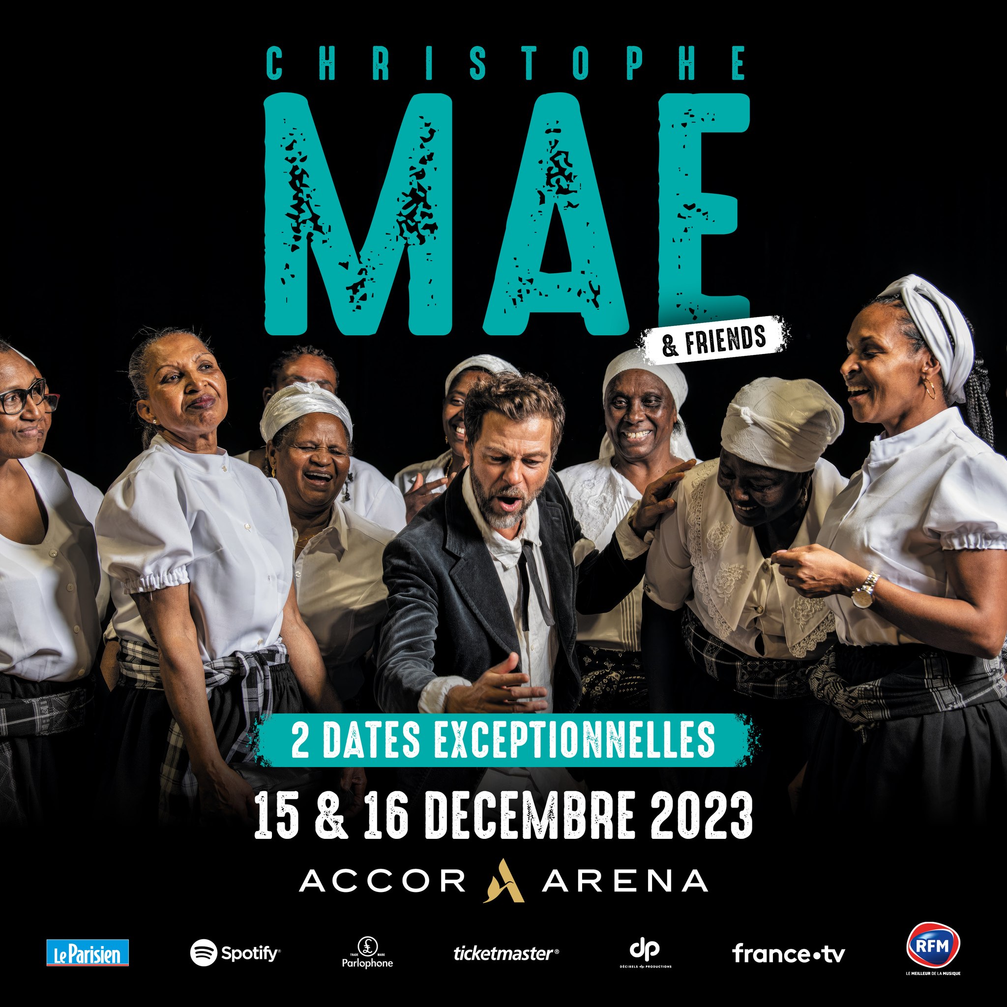 Billets Christophe Mae Carnet De Voyage (Accor Arena - Paris)