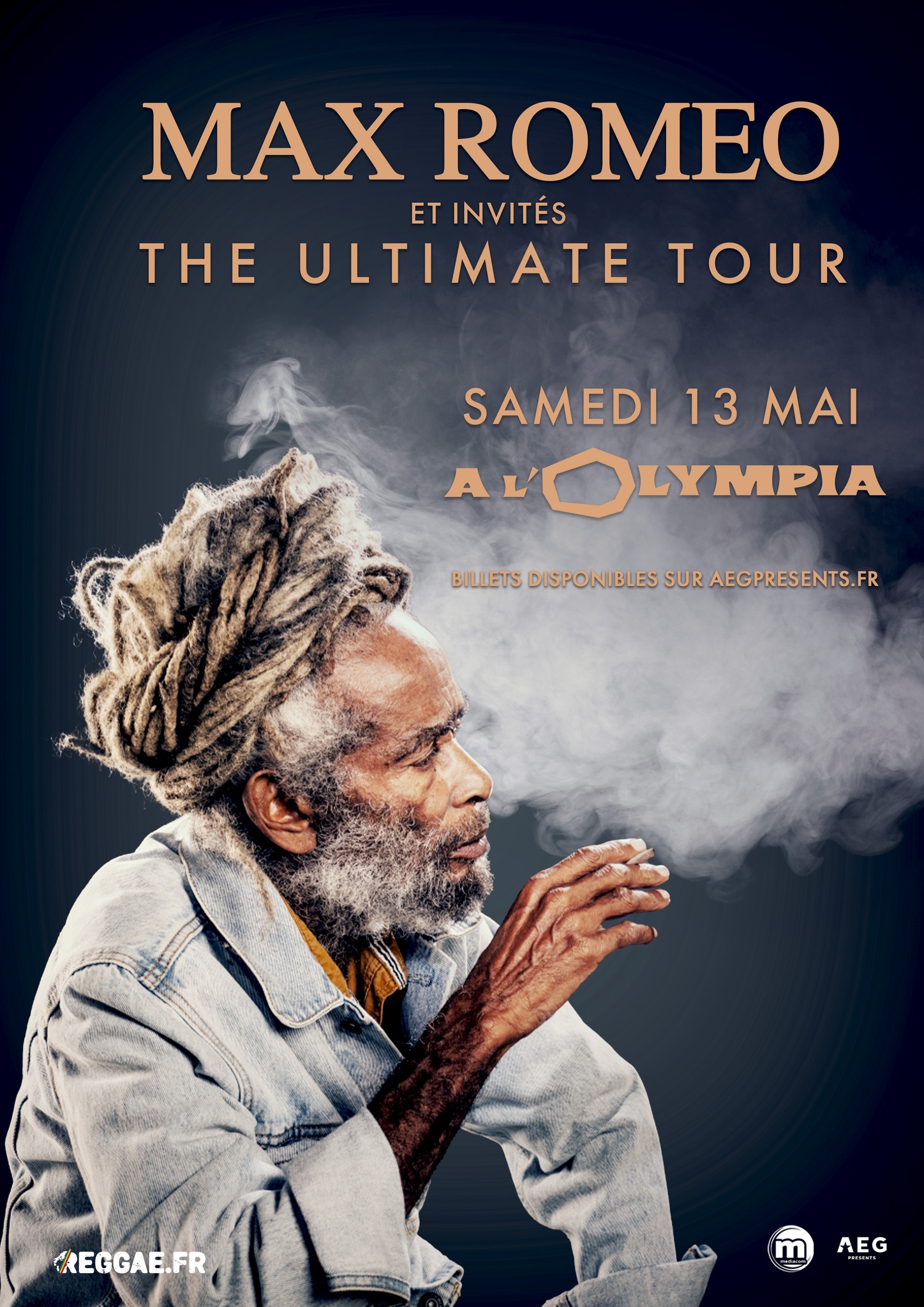 Billets Max Romeo (Olympia - Paris)
