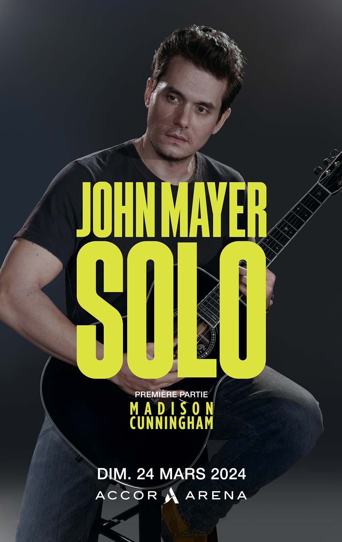 Billets John Mayer (Accor Arena - Paris)