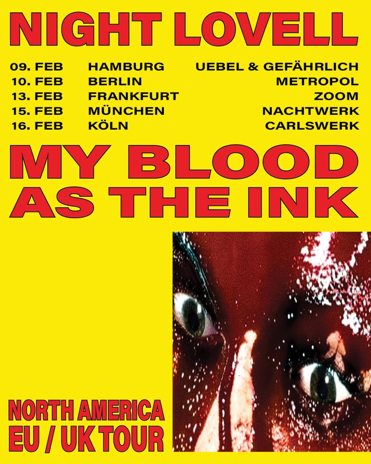 Night Lovell at ZOOM Frankfurt Tickets