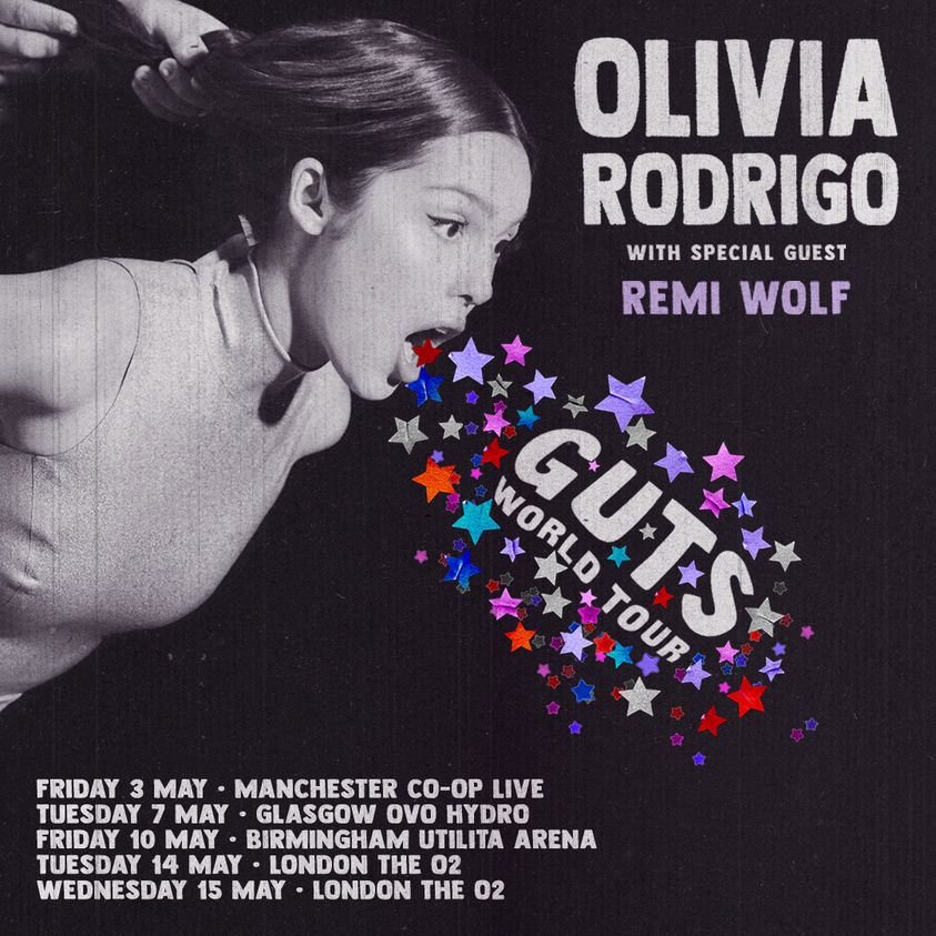 Olivia Rodrigo   Guts World Tour at Utilita Arena Birmingham Tickets