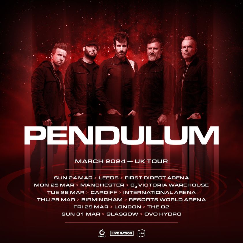 Billets Pendulum (Cardiff International Arena - Cardiff)
