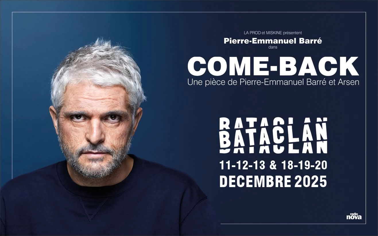 Pierre-Emmanuel Barre at Bataclan Tickets