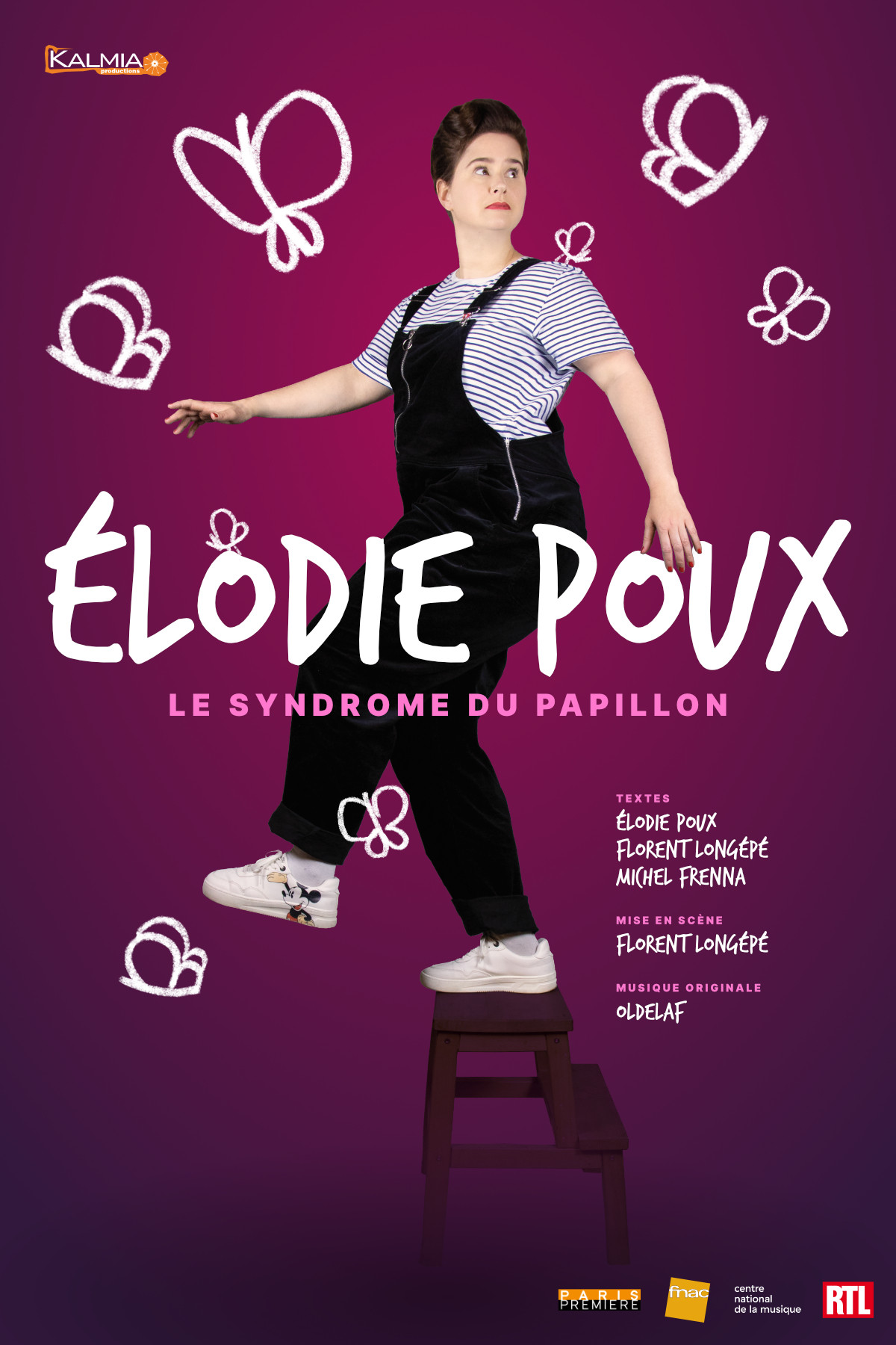 Billets Elodie Poux (Theatre Royal de Mons - Mons)