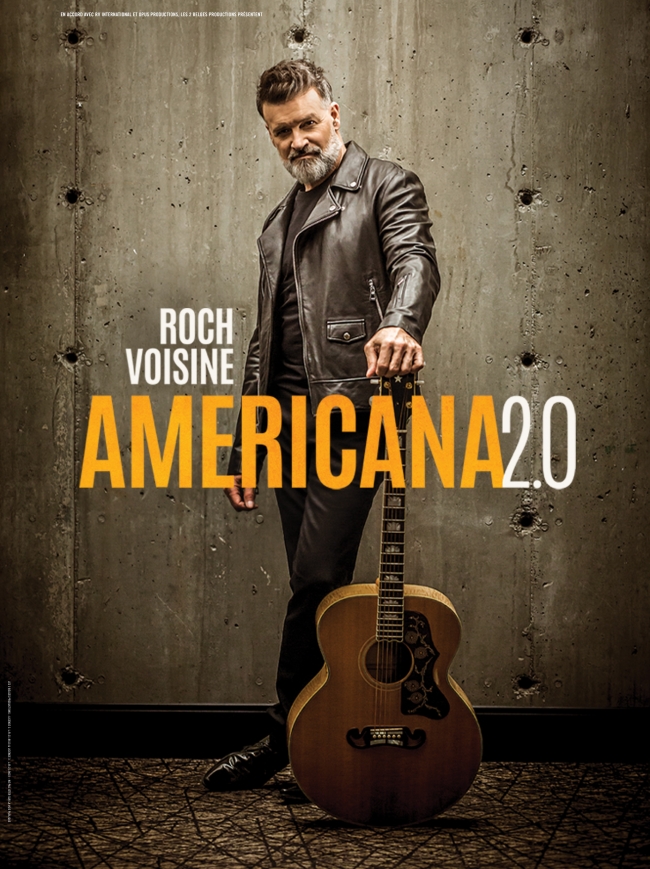 Billets Roch Voisine Americana 2.0 (Le Forum Liege - Liège)