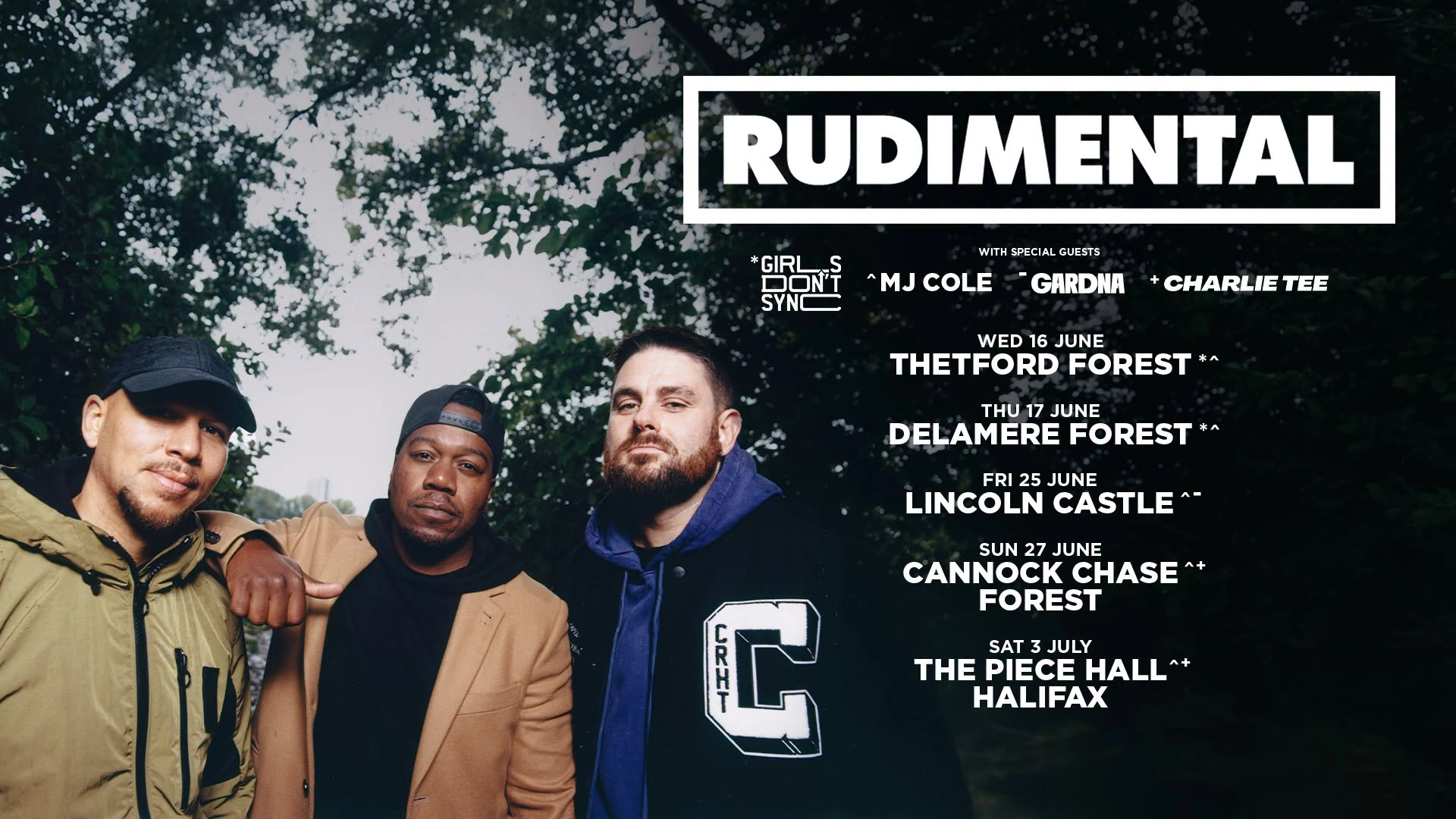 Rudimental at Lincoln Castle Tickets