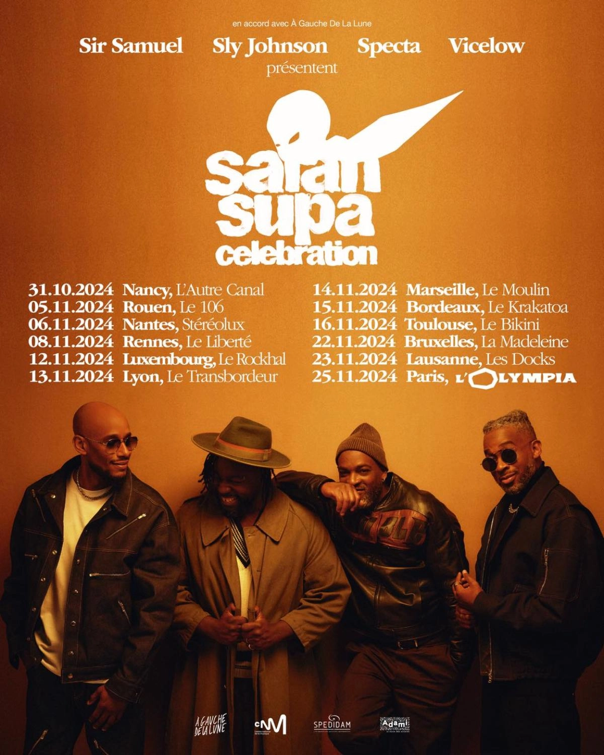 Saian Supa Celebration at Stereolux Tickets