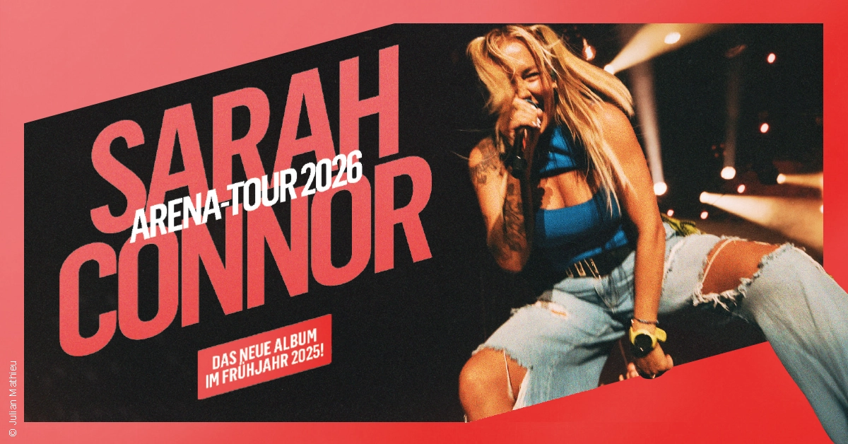 Billets Sarah Connor (Festhalle Frankfurt - Francfort)