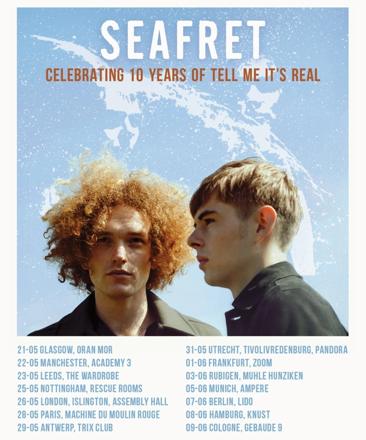 Seafret in der Ampere Muffatwerk Tickets