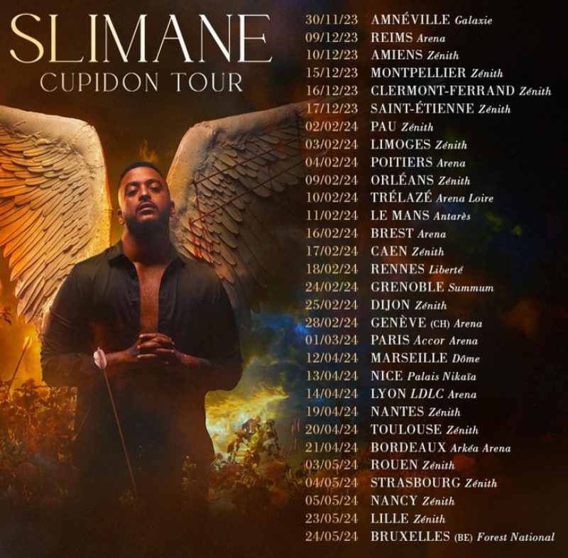 Slimane at Reims Arena Tickets