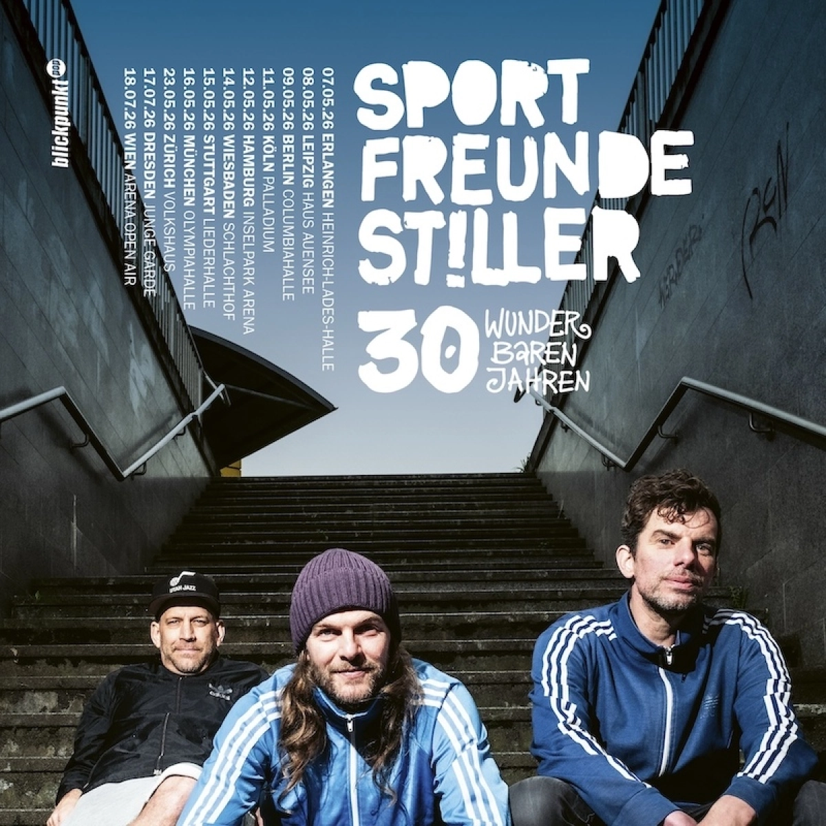 Billets Sportfreunde Stiller (Palladium Koln - Cologne)