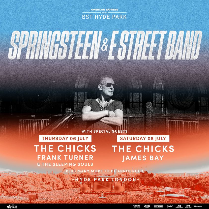 Amex Presents Bst Hyde Park Bruce Springsteen The E Street Band at