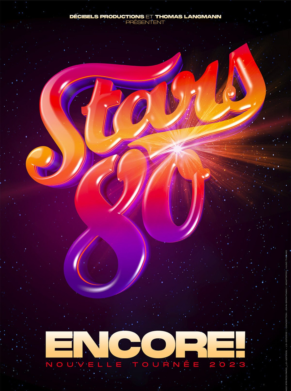 Stars 80 - Encore ! at Zenith Pau Tickets