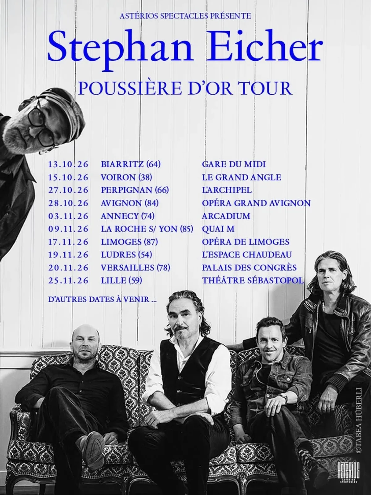 Billets Stephan Eicher (Arcadium - Annecy)