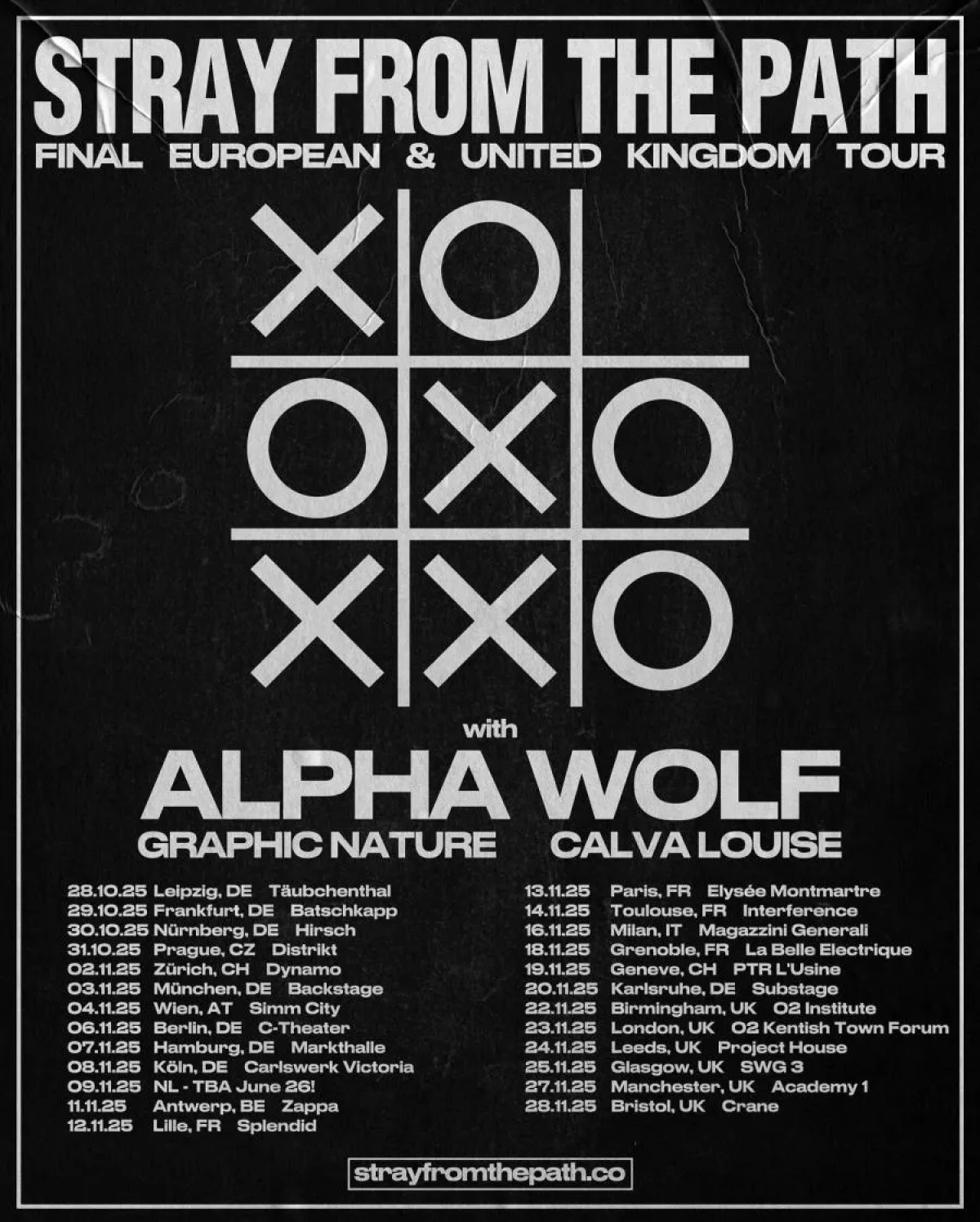 Billets Stray From The Path (O2 Forum Kentish Town - Londres)