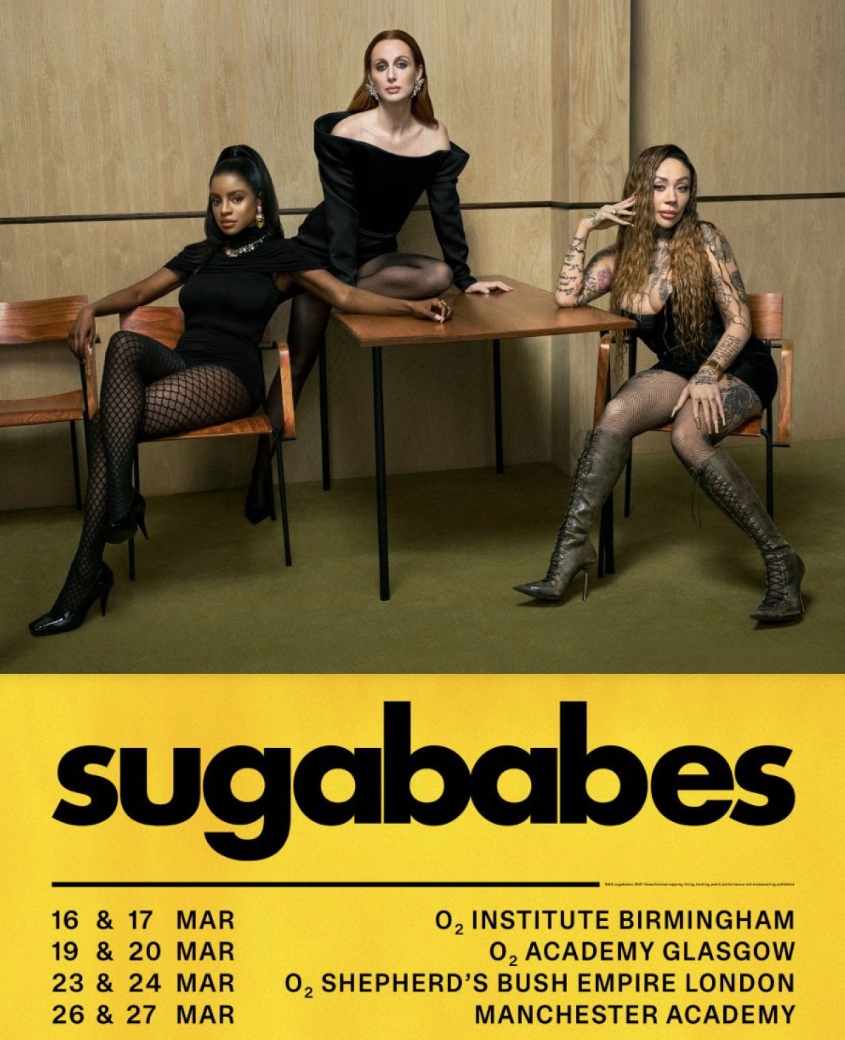 Billets Sugababes (Manchester Academy - Manchester)