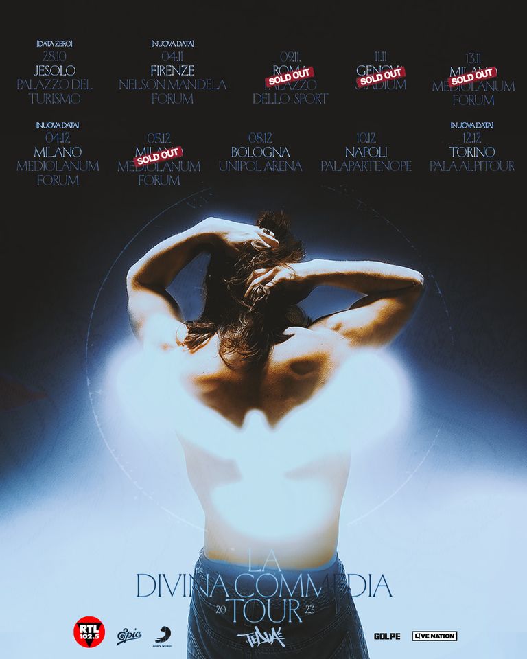 Tedua - La Divina Commedia Tour in der Unipol Arena Tickets
