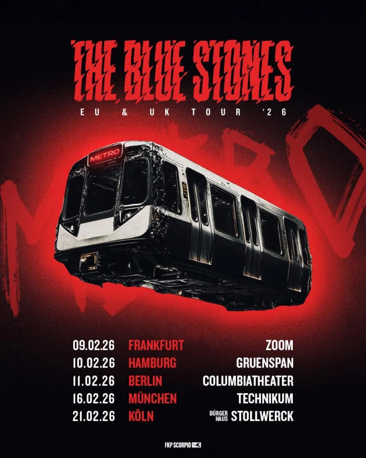 The Blue Stones en ZOOM Frankfurt Tickets