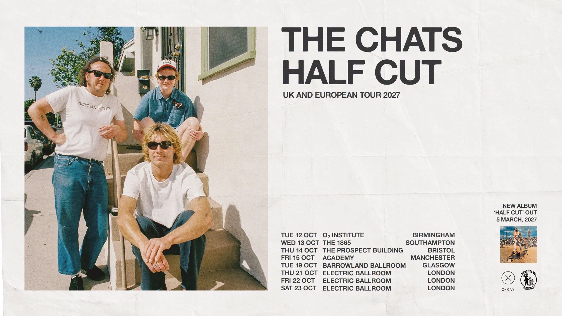 Billets The Chats (Limelight Belfast - Belfast)