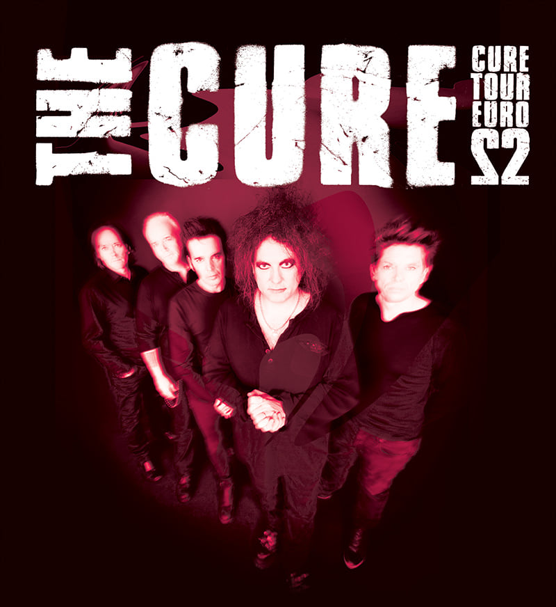The Cure Tour Euro 22 at Ziggo Dome Tickets (25 November 2022 in