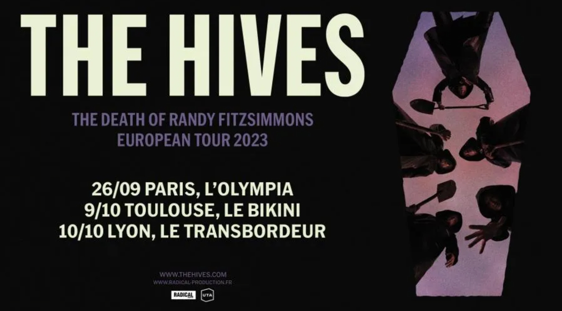 The Hives in der Le Transbordeur Tickets