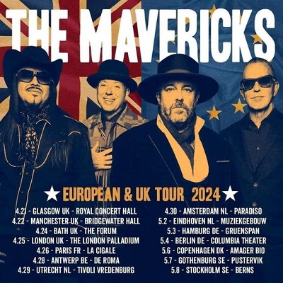 The Mavericks at TivoliVredenburg Tickets
