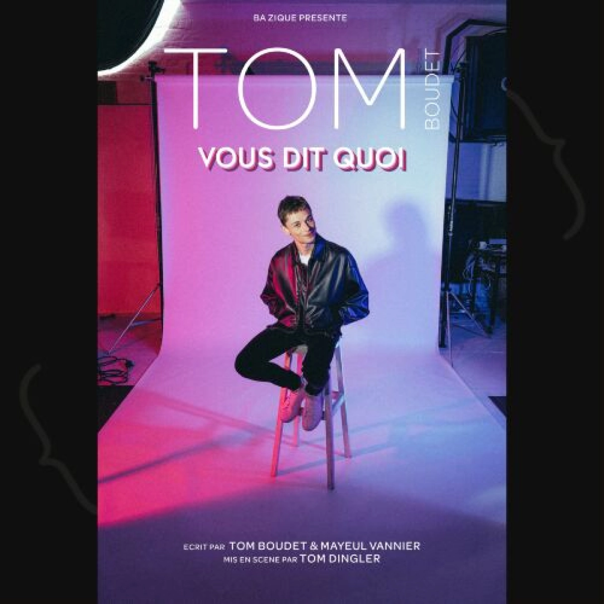 Tom Boudet en Le Spotlight Tickets