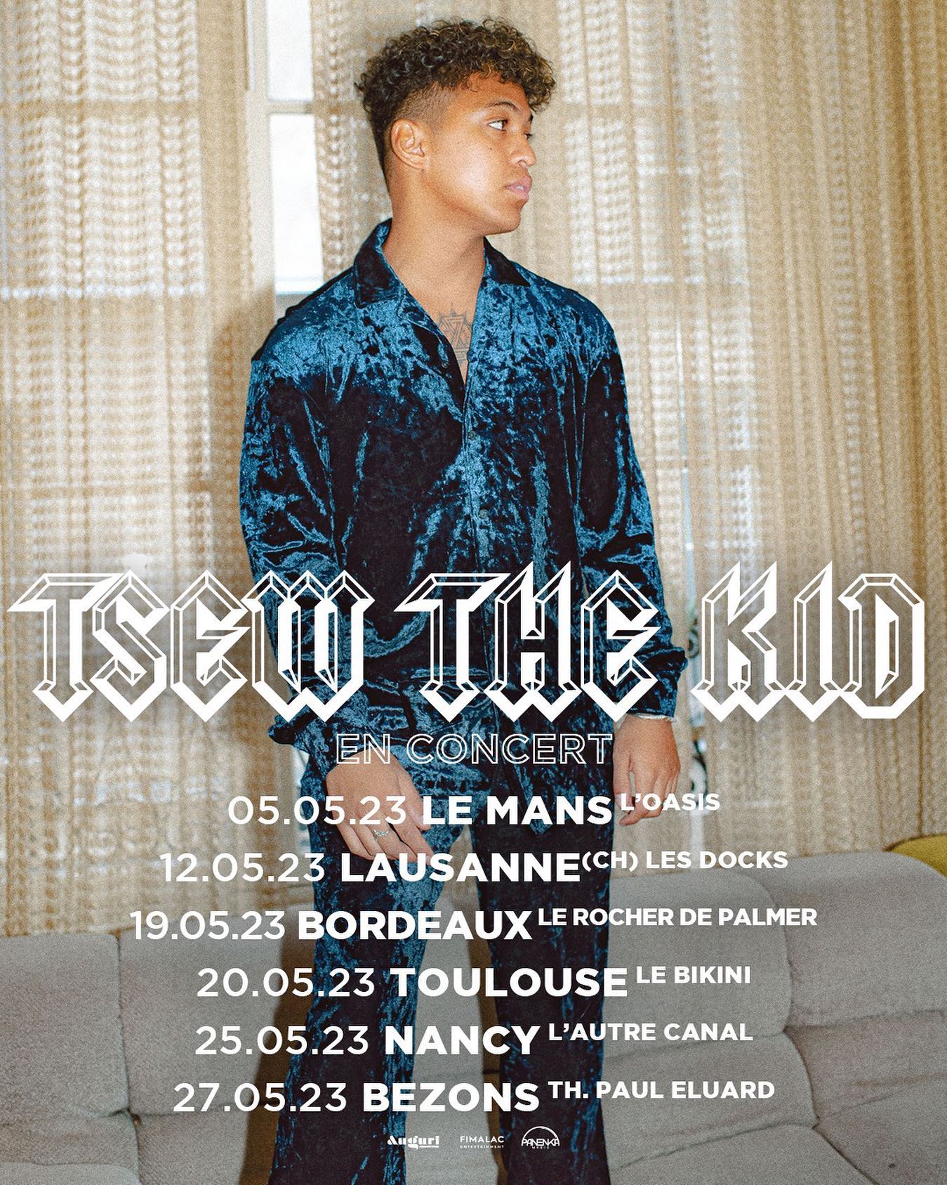 Billets Tsew The Kid (L'Oasis Le Mans) du 05 mai 2023 Infos et tarifs des places de concert