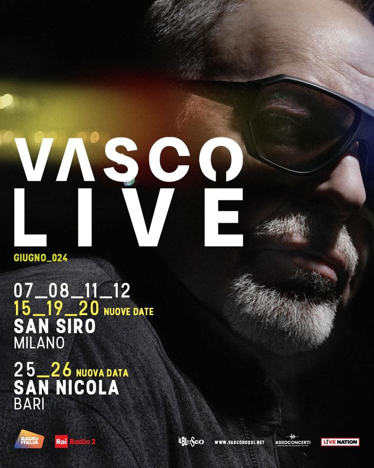 Vasco Rossi at San Siro Tickets