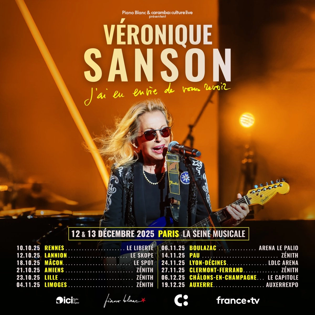 Billets Veronique Sanson (Zenith Lille - Lille)