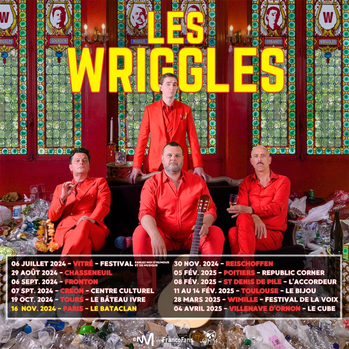 Billets Les Wriggles (Le Splendid Lille - Lille)