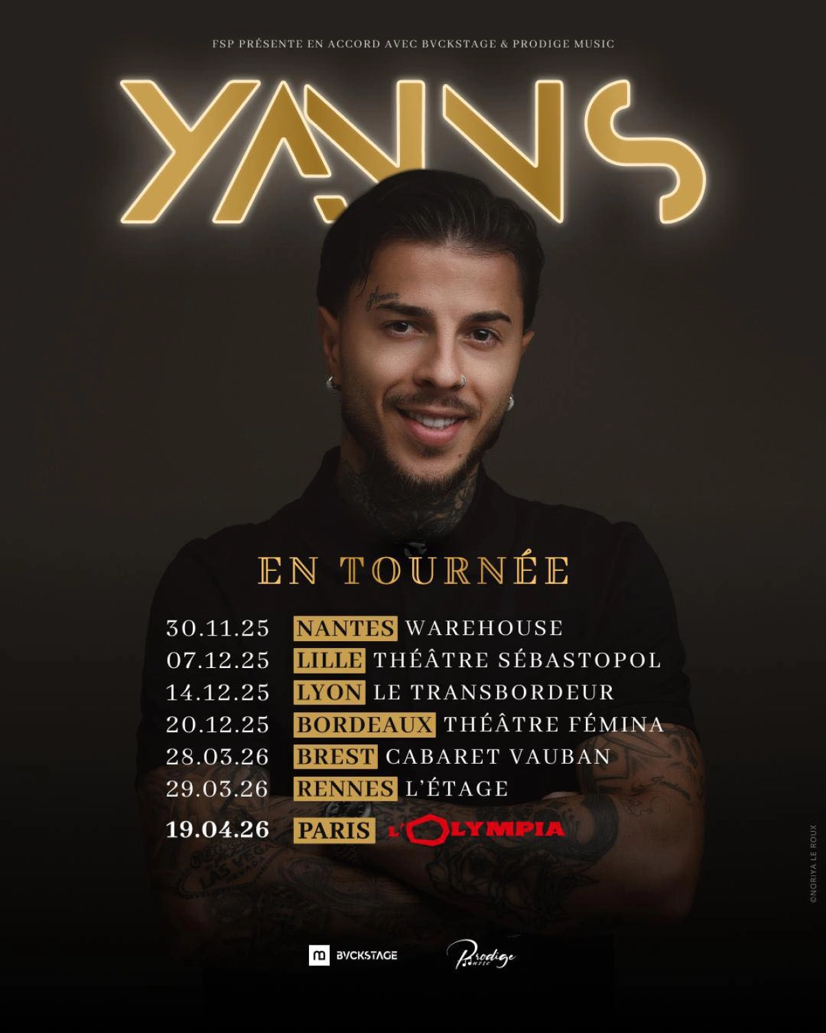 Billets Yanns (Cabaret Vauban - Brest)